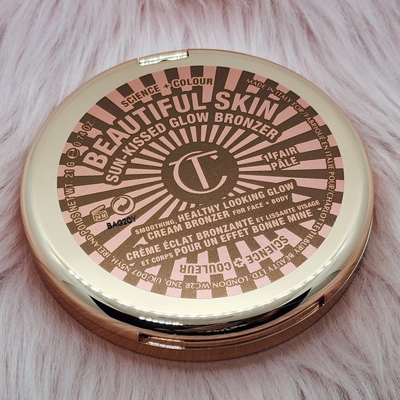 NWT Charlotte Tilbury Beautiful Skin Sun-Kissed Glow Bronzer Fair - Picture 6 of 7